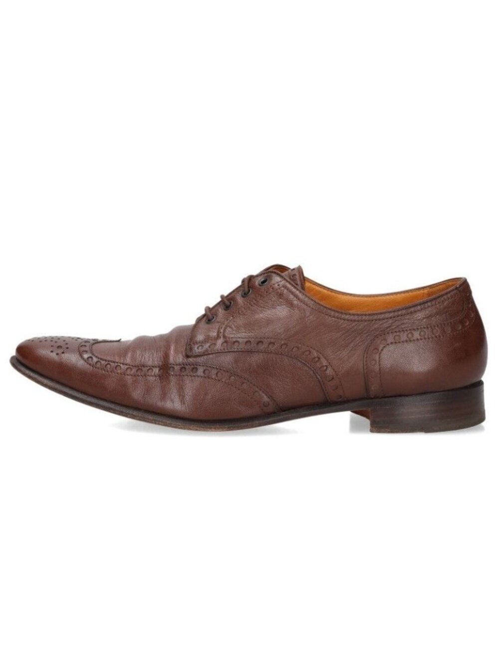 Hermes Wingtip Leather Shoes